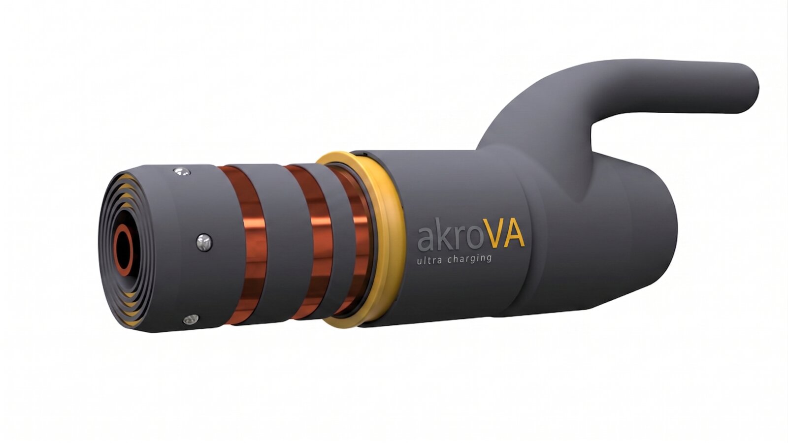 akroVA CLMW — Seriennaher Stecker mit sichtbaren Kontakten